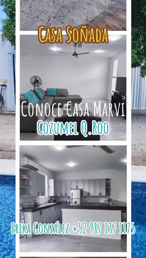 Casa vacacional en Col. Cuzamil